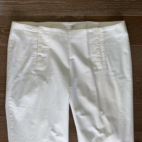 Halogen Double Button Wide Leg Denim Pant | 14 - Picture 2 of 12